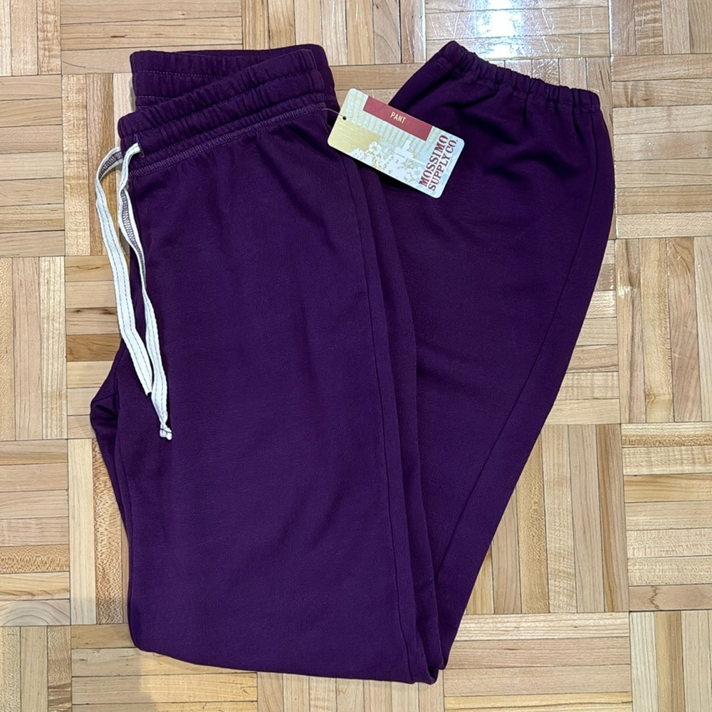 Purple Sweatpants — NWT: Mossimo Supply Co, Size Medium